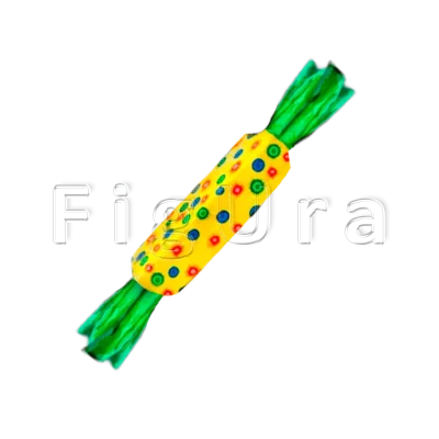 Большая объёмная декоративная фигура, яркая и разноцветная.